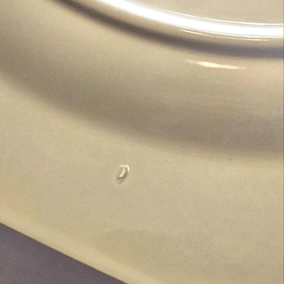 12" Chop Plate "Silk Flowers" by Mikasa. - Picture 6 of 6